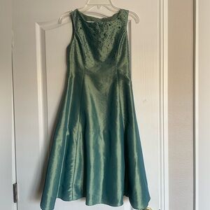 Iridescent green dress size 8
